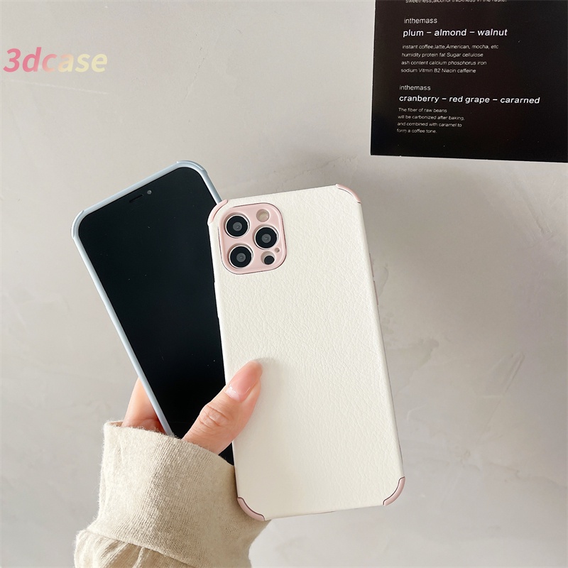 Casing Soft Case Realme C21 C25 C20 C15 C12 C11 2021 5 5S 5i 6i C17 7i C1 C2 C3 C3i C25S C20A realme Narzo 20 10 10A 20A 30A A15 A15S A54 A7 A5S A12 A9 A5 A53 A33 2020 A52 A72 A92 Shockproof Camera Lens Protection Case Leather Soft Case