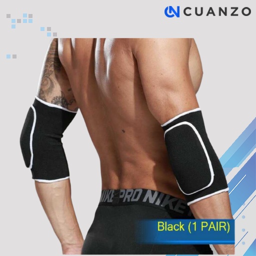 Pelindung Siku Tangan Safety Elbow Support Pad 2PCS Size M / Deker Dekker Decker Pelindung Siku Sikut Tangan Futsal Anak Motor Trail Olahraga Gym Fitnes / Penyangga Siku Tangan Patah / Pelindung Siku Badmintoon Basket Futsal Kiper Sepeda Murah Original