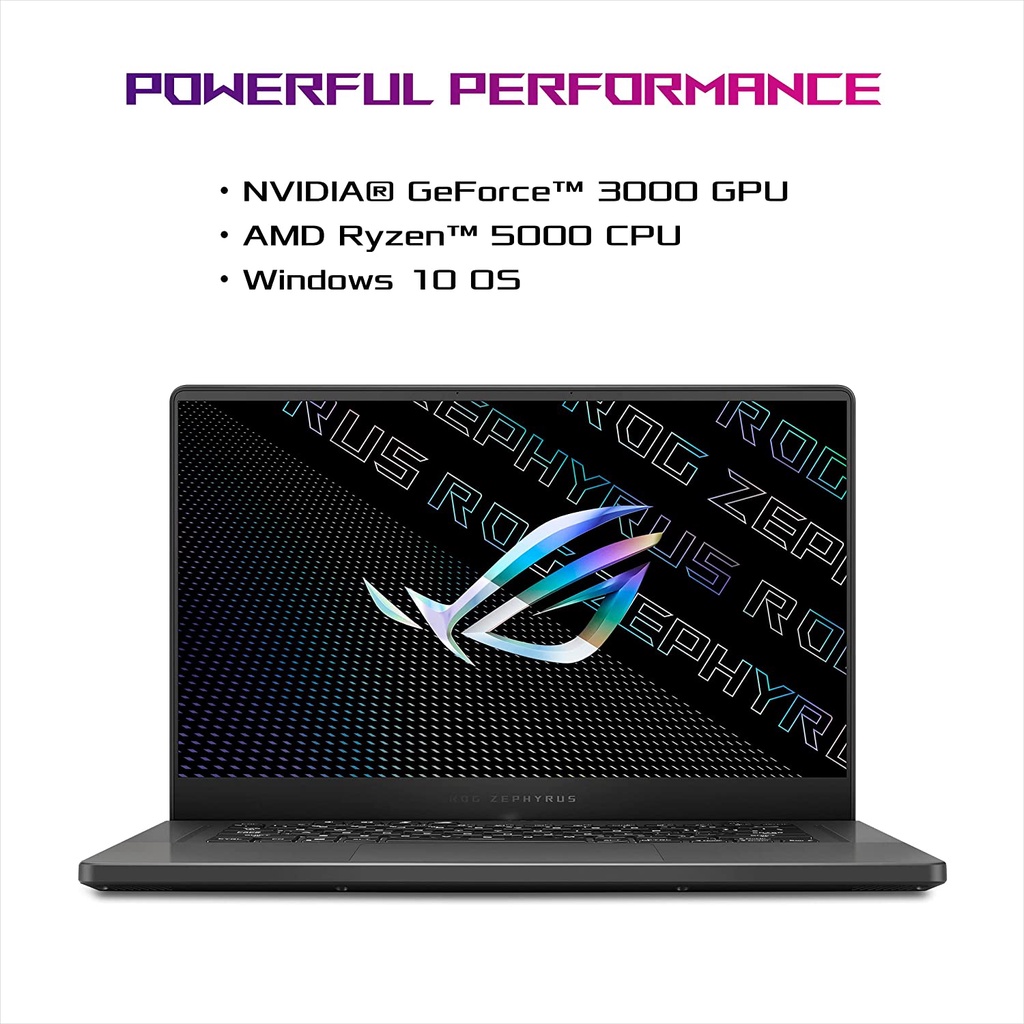 Laptop Gaming Asus Rog Zephyrus GA503QS RTX3080 8GB RYZEN 9 5900HS 32GB 1TB SSD 15.6&quot;QHD 165Hz Windows10