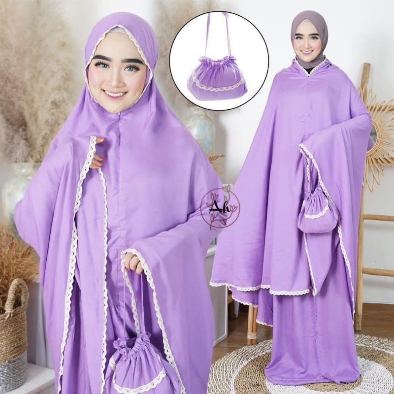 Mukena Rayon Premium | Mukena Premium | Mukena Rayon | Mukena Traveling | Mukena Silk | Mukena Jumbo