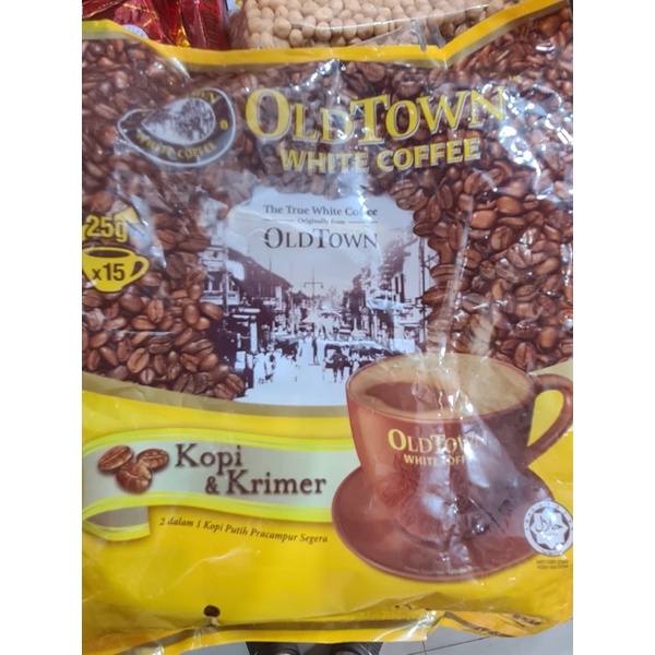 

old town white coffee kopi krimer