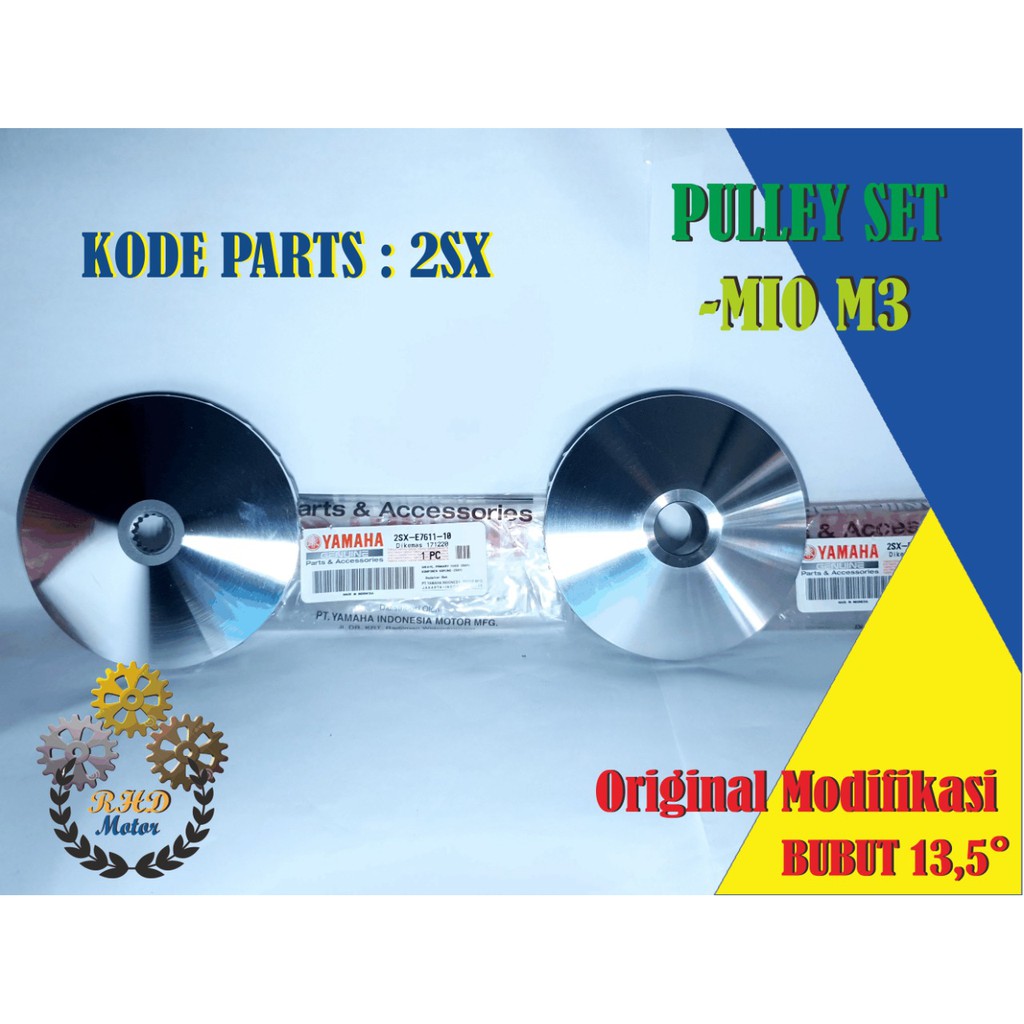 Pulley Set Yamaha Mio M3 Original Modifikasi