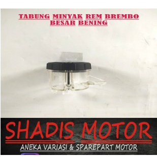 Tabung Minyak Rem Motor Merk Brembo Besar Bening