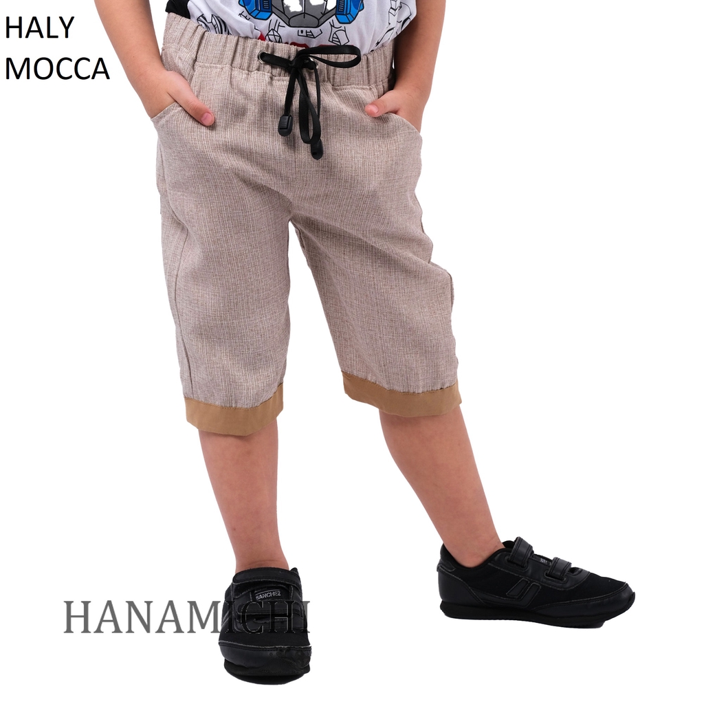 Hanamichi HALY Celana Pendek Anak Motif Polos