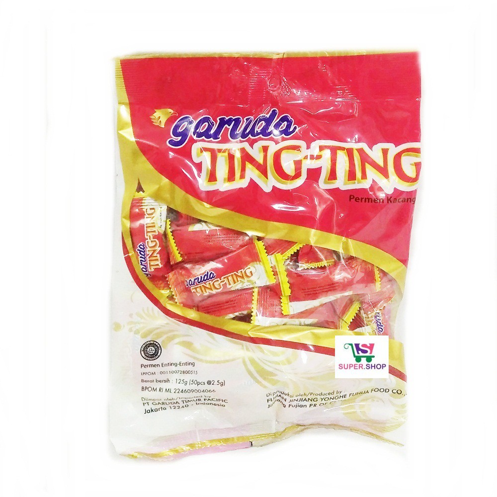 Garuda Ting-Ting Permen Kacang (isi 50 pcs) Ting Ting