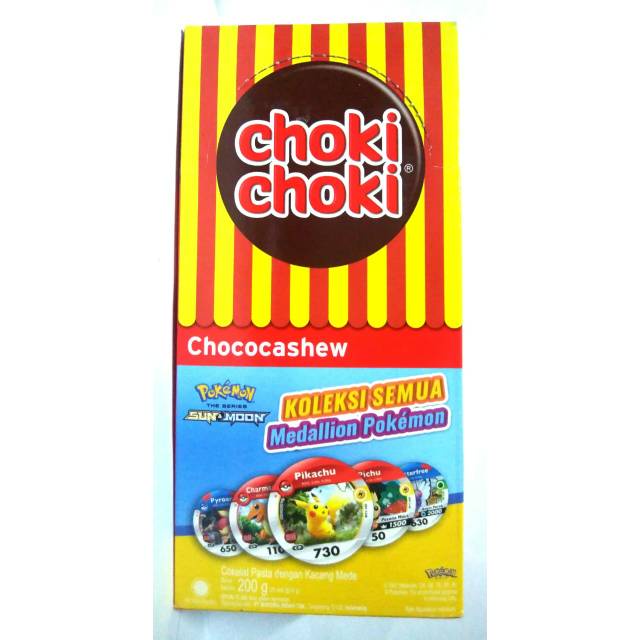 

Choki Choki isi 5 stick choco cashew 50 gram