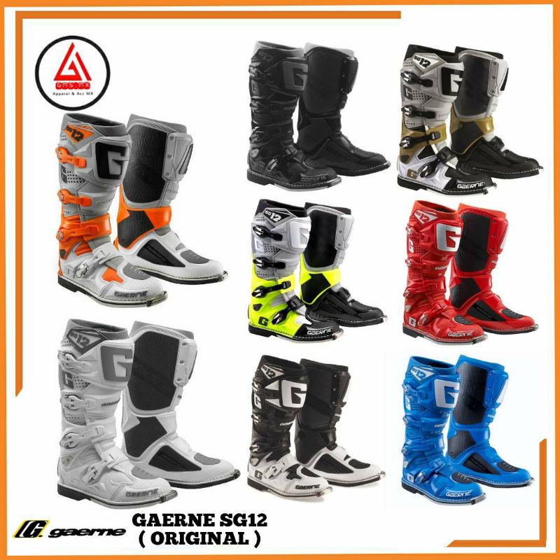 BOOTS GAERNE SG12, SEPATU CROSS GAERNE SG12, SEPATU TRAIL SG12