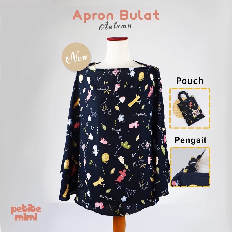 Petite Mimi Nursing Cover ( Apron Full Cover) - Penutup Menyusui