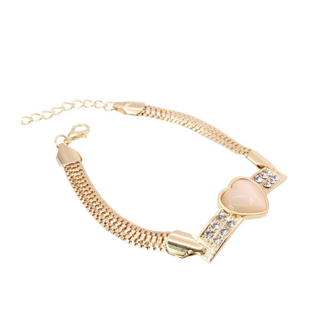 Needway Bangle 18k Natural Bracelets Gelang Emas Isi Kristal Wanita