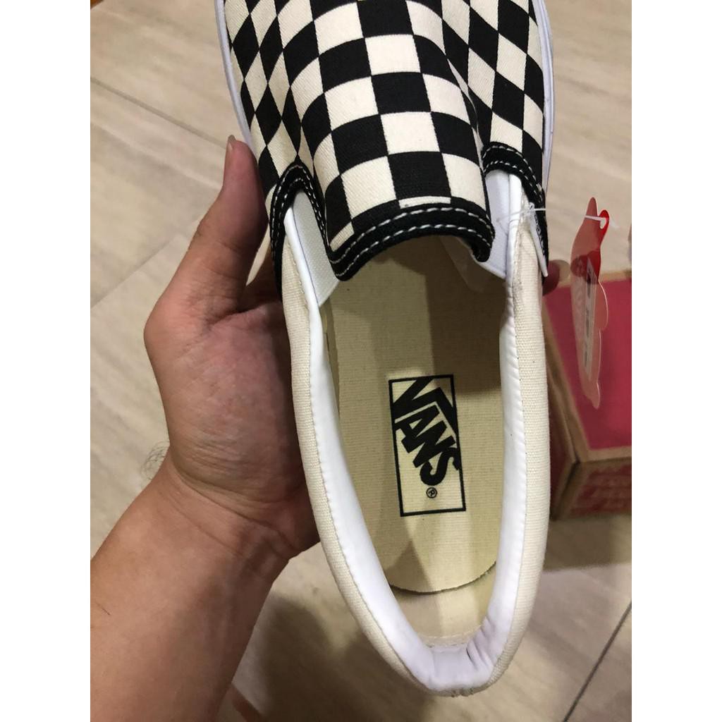 VANS CHECKERBOARD SLIP ON