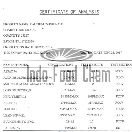 

LAINNYA-KEMASAN-MINUMAN- CALCIUM CARBONATE FOOD GRADE EX RRC 1000GR -MINUMAN-KEMASAN-LAINNYA.