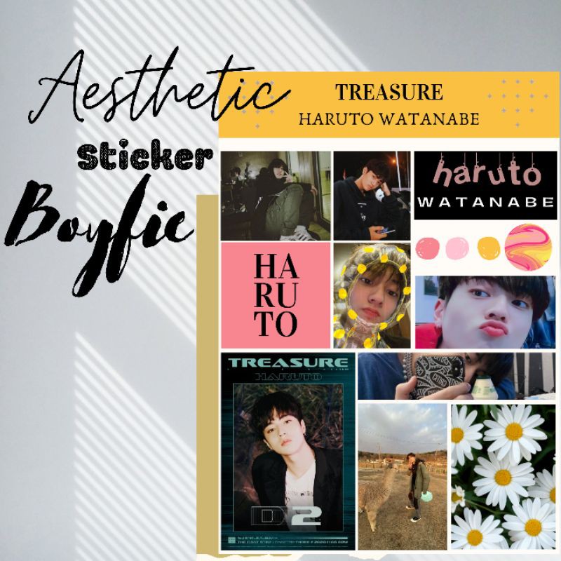 

STICKER TREASURE BOYFIE AESTHETIC