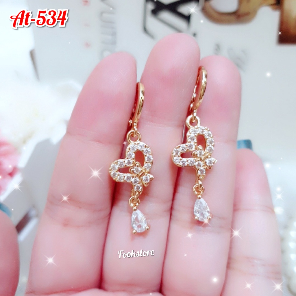 TERMURAH ANTING WANITA XUPING KOREA/ANTI ALERGI-6