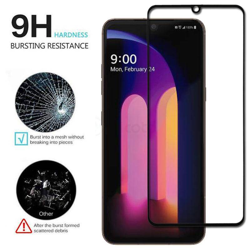 Pelindung Layar Tempered Glass Full Cover Premium Untuk Lg G7 Thinq G7 One Fit Plus Q9 X5