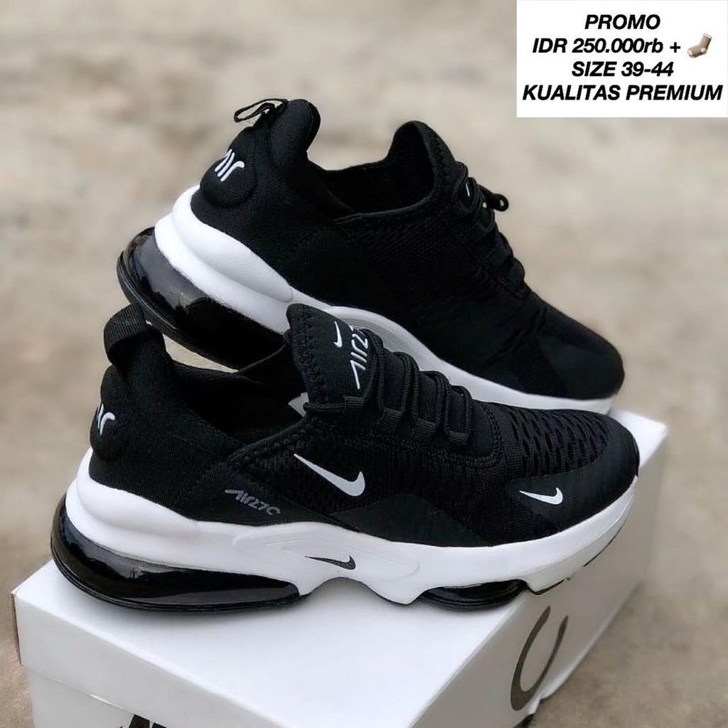 SEPATU NIKE AIR MAX 27C-950 [ HITAM PUTIH ] / SEPATU PRIA