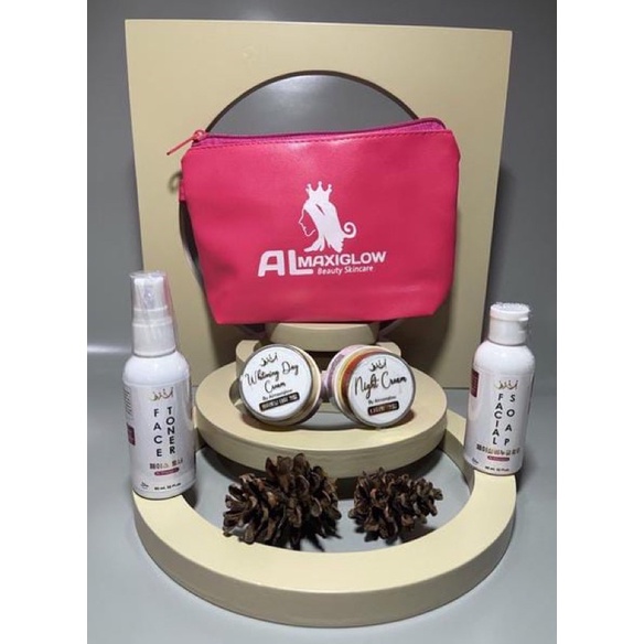 PAKET AL MAXI GLOW WHITENING/BRIGHTENING level 1