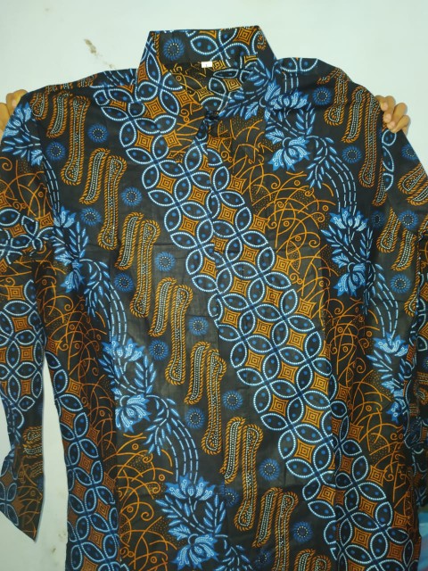 Kemeja Batik Pria Lengan Panjang Exclusive Kemeja Batik Cowok Kerja