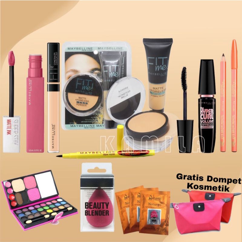 Paket Kosemtik Maybelline Paket Makeup Lengkap Kosmetik Maybelline Lengkap Paket Kosmetik Lengkap Pa