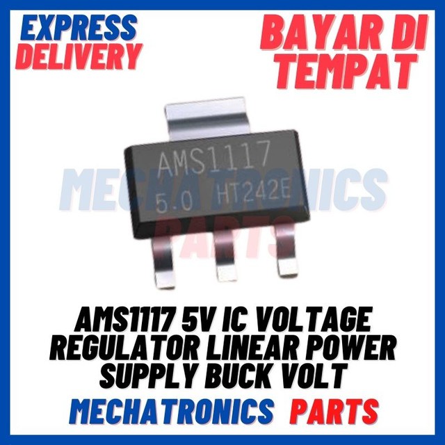 [ICS-9016] AMS1117 5V IC VOLTAGE REGULATOR LINEAR POWER SUPPLY BUCK VOLT