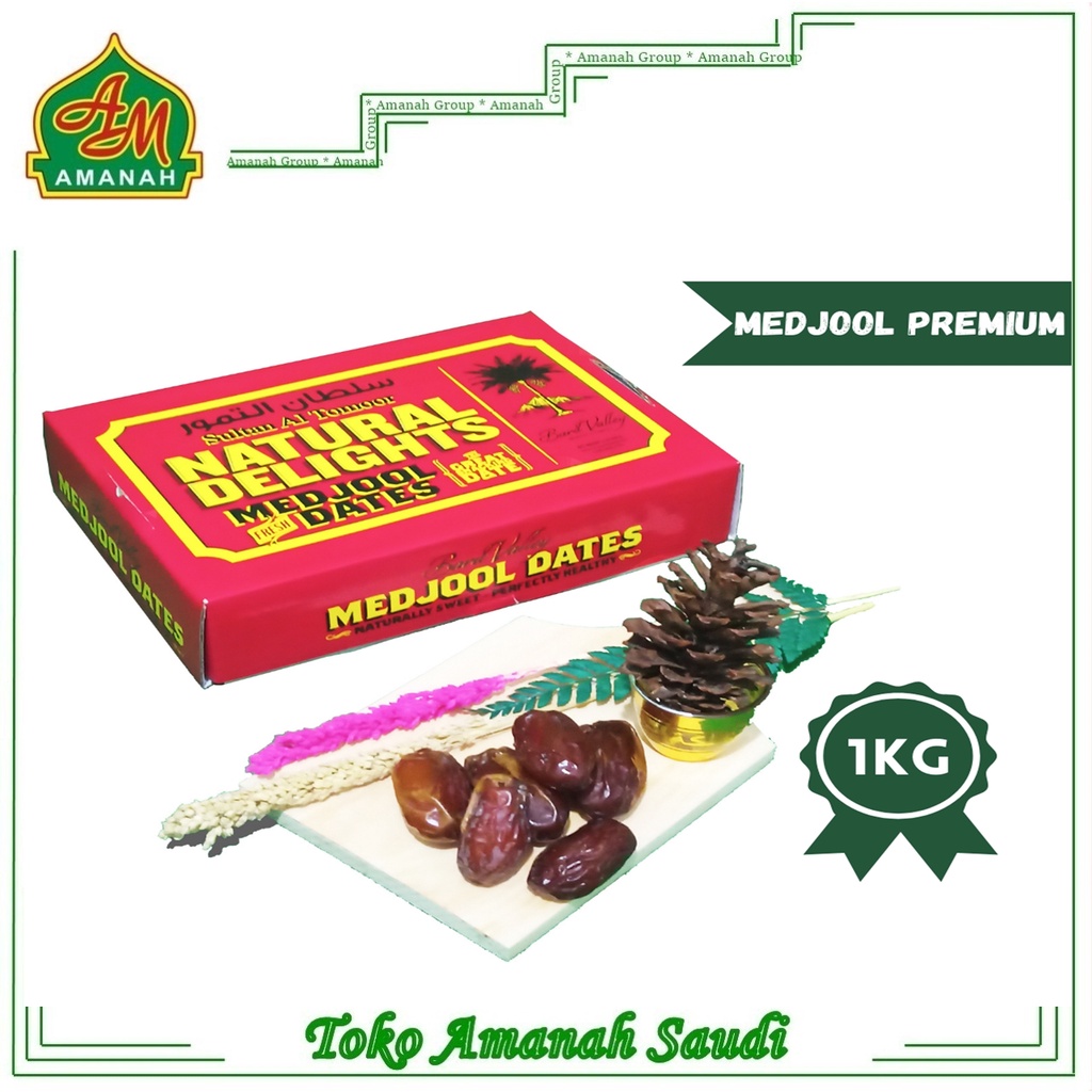 

Kurma MEDJOOL DATES CALIFORNIA 1kg / Kurma Medjool