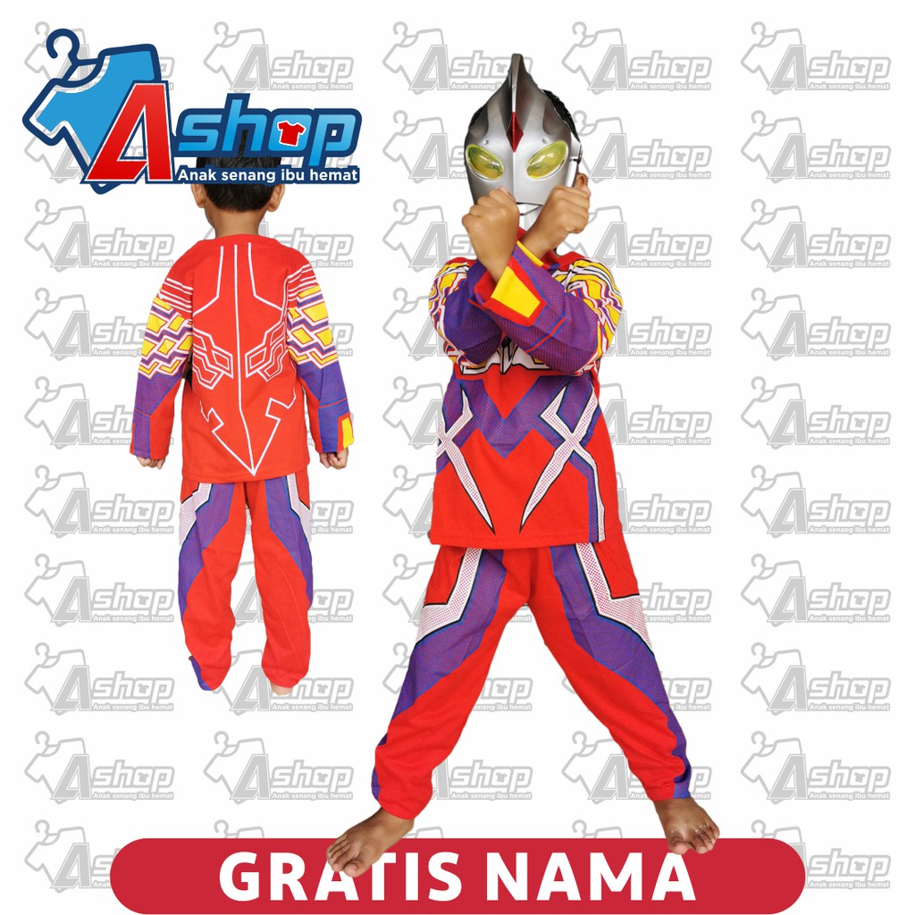 Kostum Anak SuperHero Ultraman GIGA