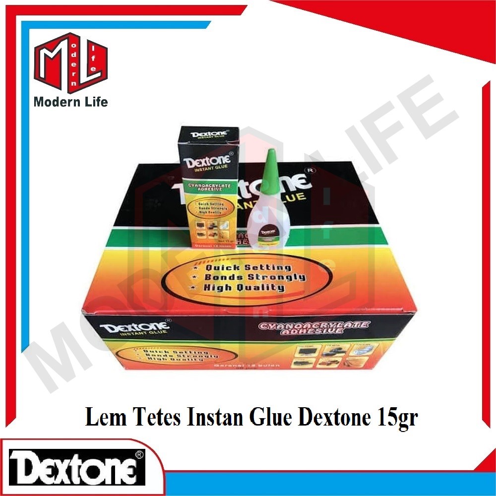 Lem Dexstone Powerglue Power Glue / Lem Tetes Dextone Korea Serbaguna ORIGINAL