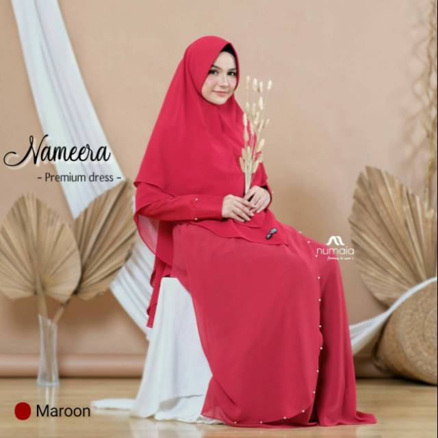 Nameera by Numaia // Gamis Branded // Gamis Mewah