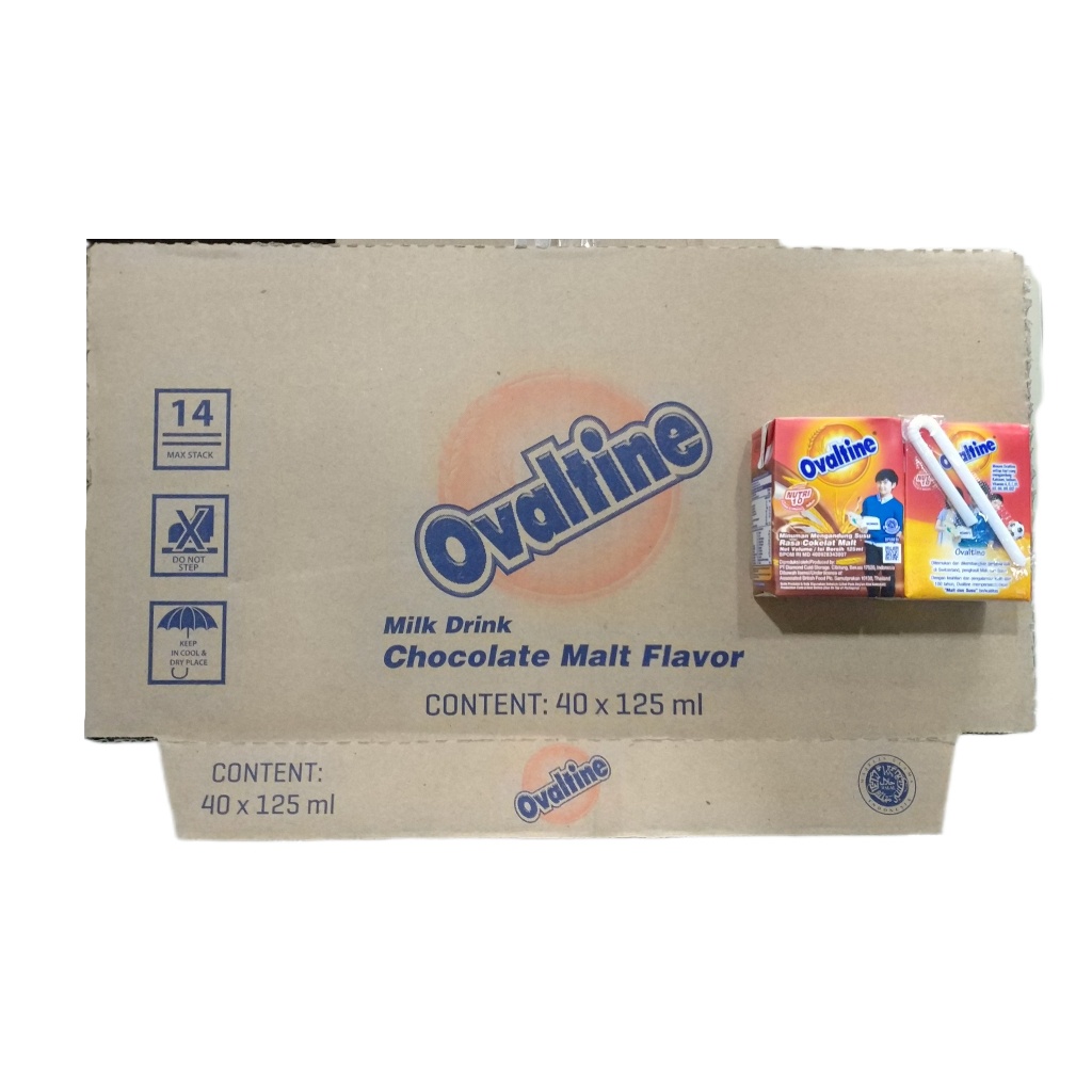 Jual Ovaltine Susu Rasa Cokelat Malt 125ml 1 Karton Shopee Indonesia 6893