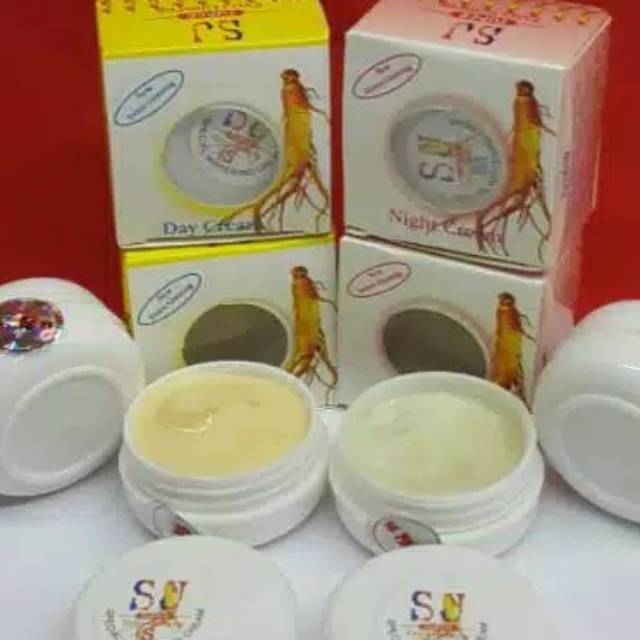 CREAM SIN JUNG GINSENG SIANG DAN MALAM