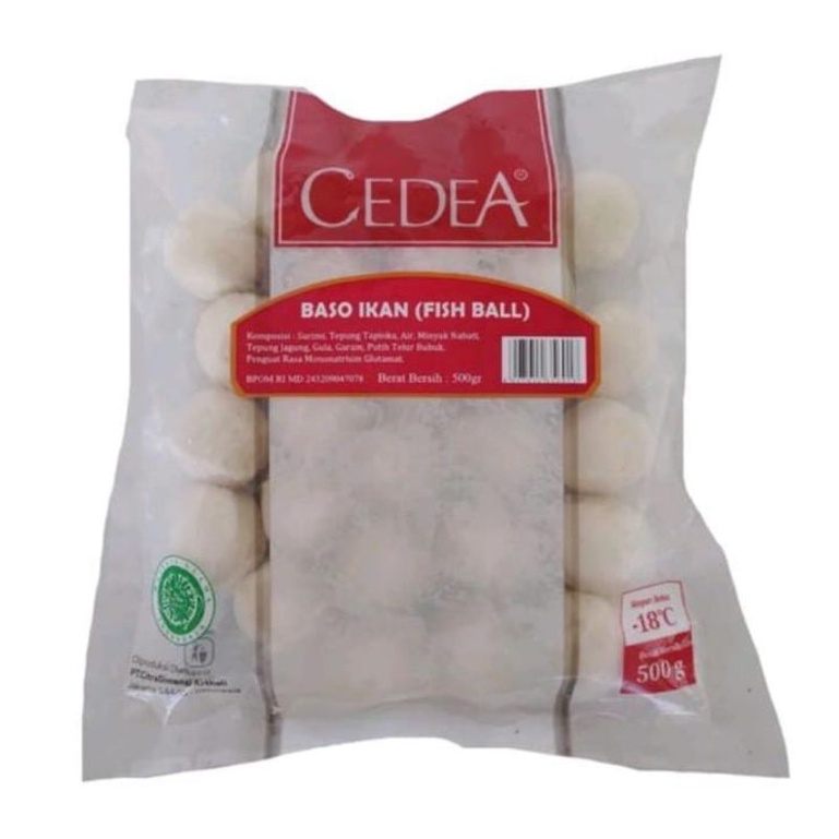 Jual Cedea Bakso Ikan 500 Gr Shopee Indonesia