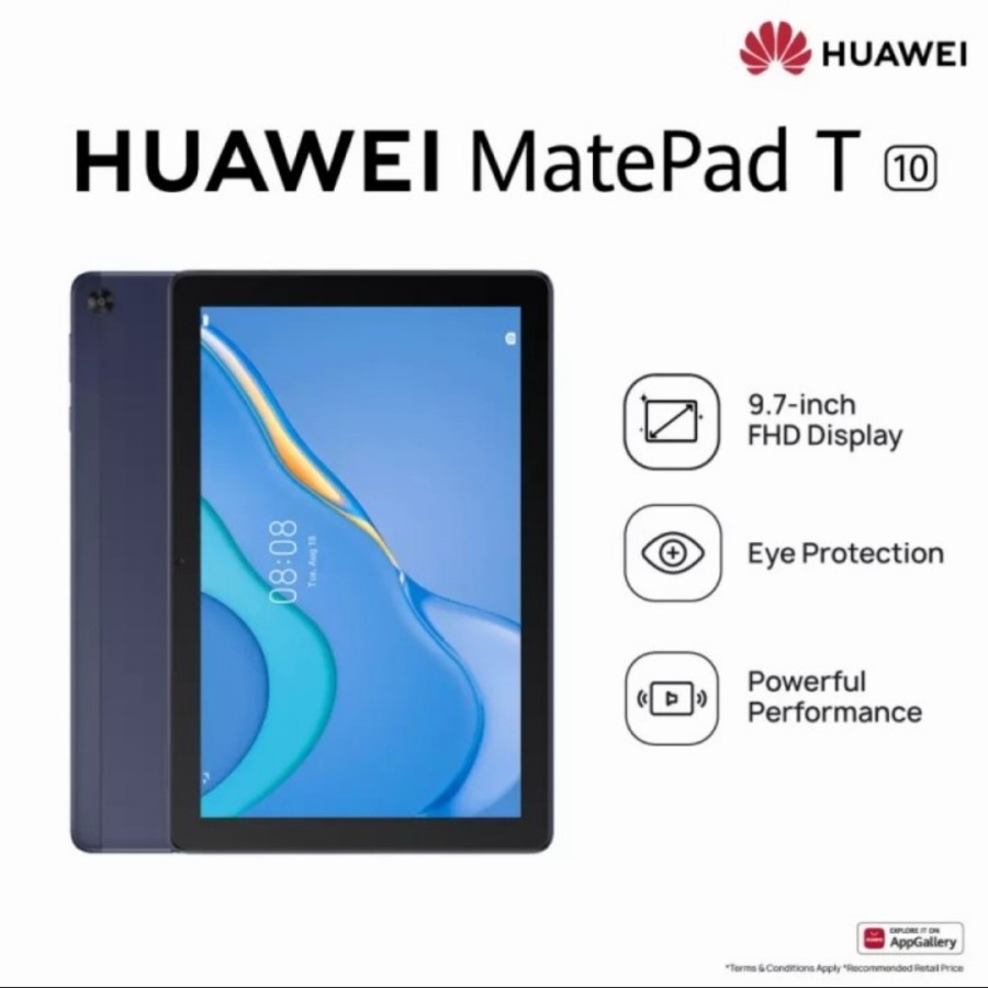 HUAWEI MatePad T10 Tablet [2GB+32GB] - Garansi Resmi Huawei