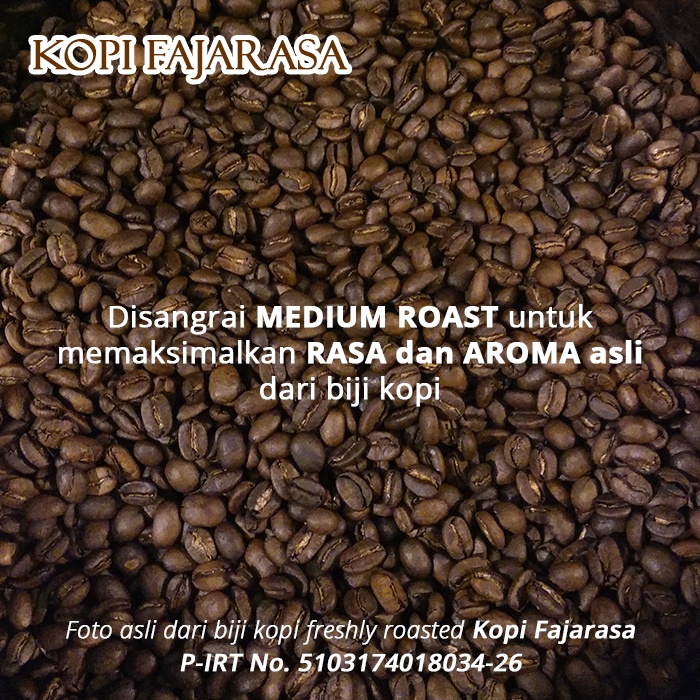 

Kopi Fajarasa Aceh Gayo Biji Kopi Arabica 200 gram