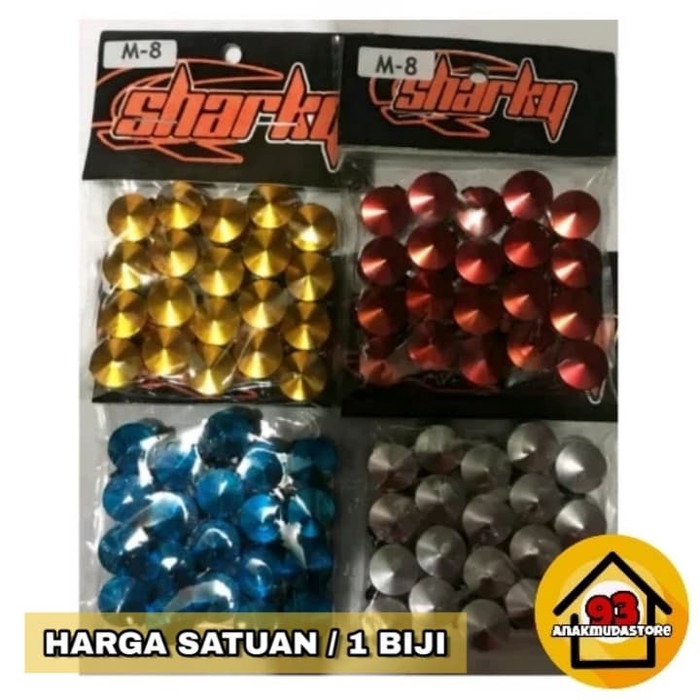 Tutup Baut Monel Ukuran 8 Motor Variasi Body CVT Honda Beat Vario