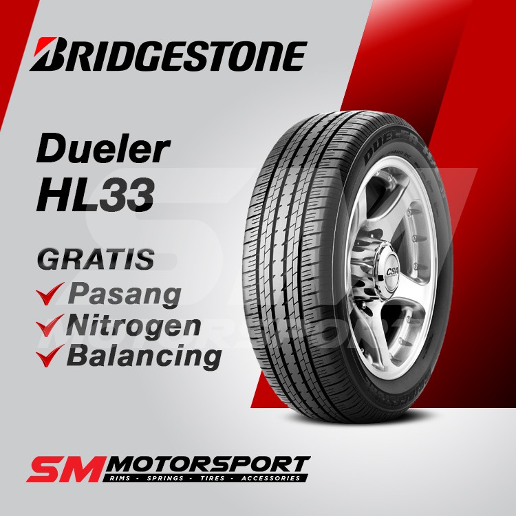 Ban All New CRV Bridgestone Dueler HL33 235 60 R18 18 103H