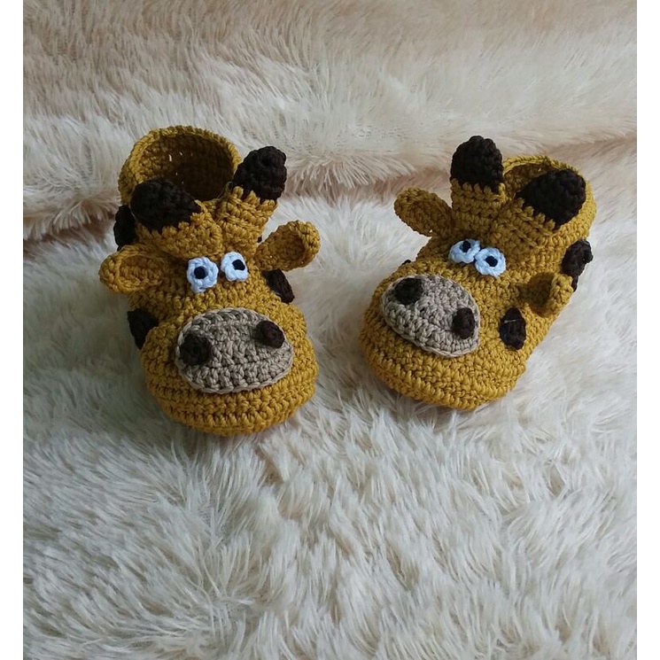 sepatu bayi rajut handmade lucu cowok atw ceweek