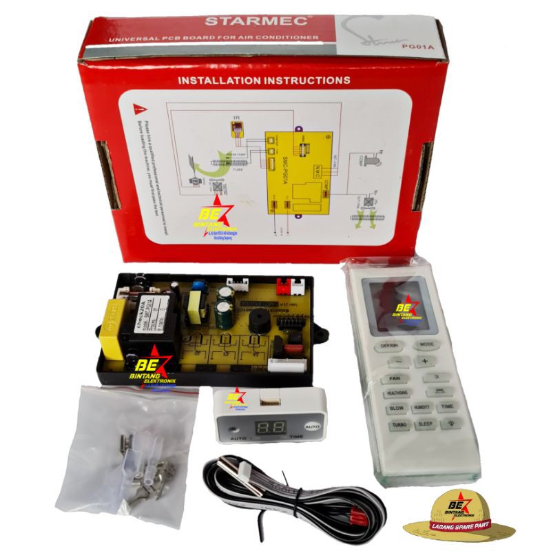 PCB AC SPLIT MULTI MODUL AC SPLIT UNIVERSAL MAINBORD AC SPLIT MULTY