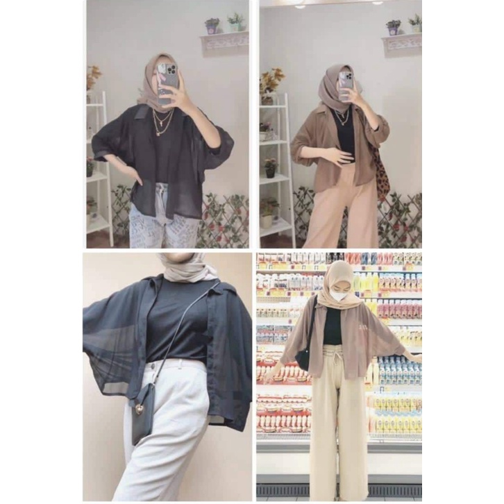 YOLA BASIC OUTER PREMIUM / CARDIGAN BATWING CERUTY BABYDOL