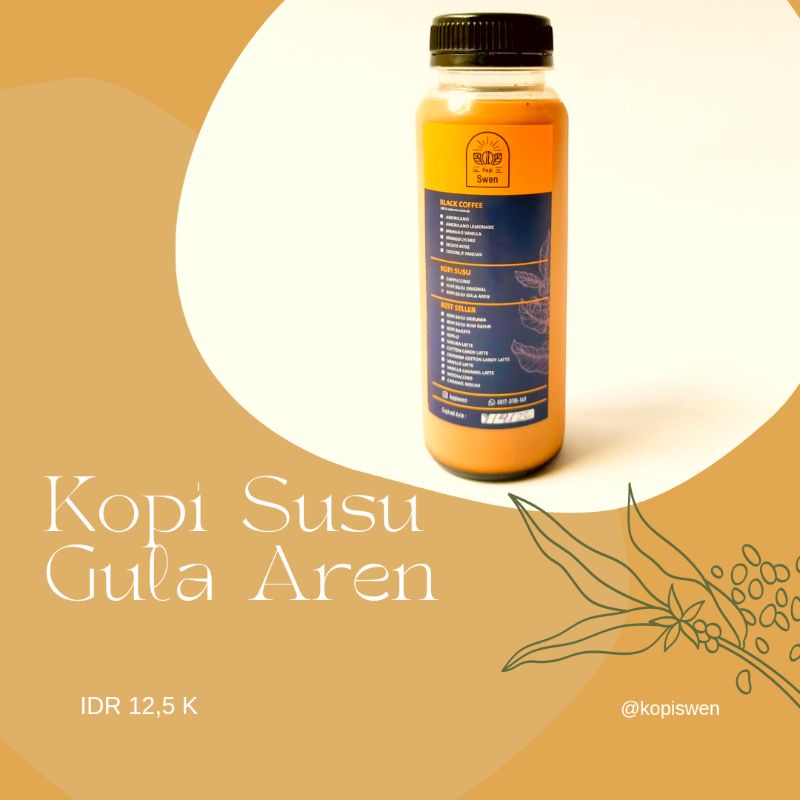 

Swen Kopi Susu Gula Aren (250 ml)