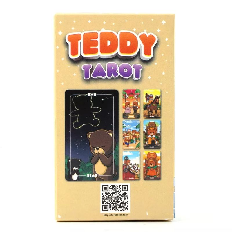 Teddy Tarot 12x7cm include guide paper