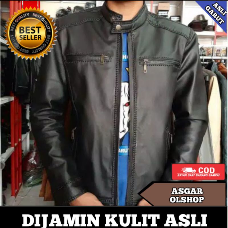 Jaket kulit sulam asli garut sukaregang jaket kulit sulam kambing jaket kulit sulam murah