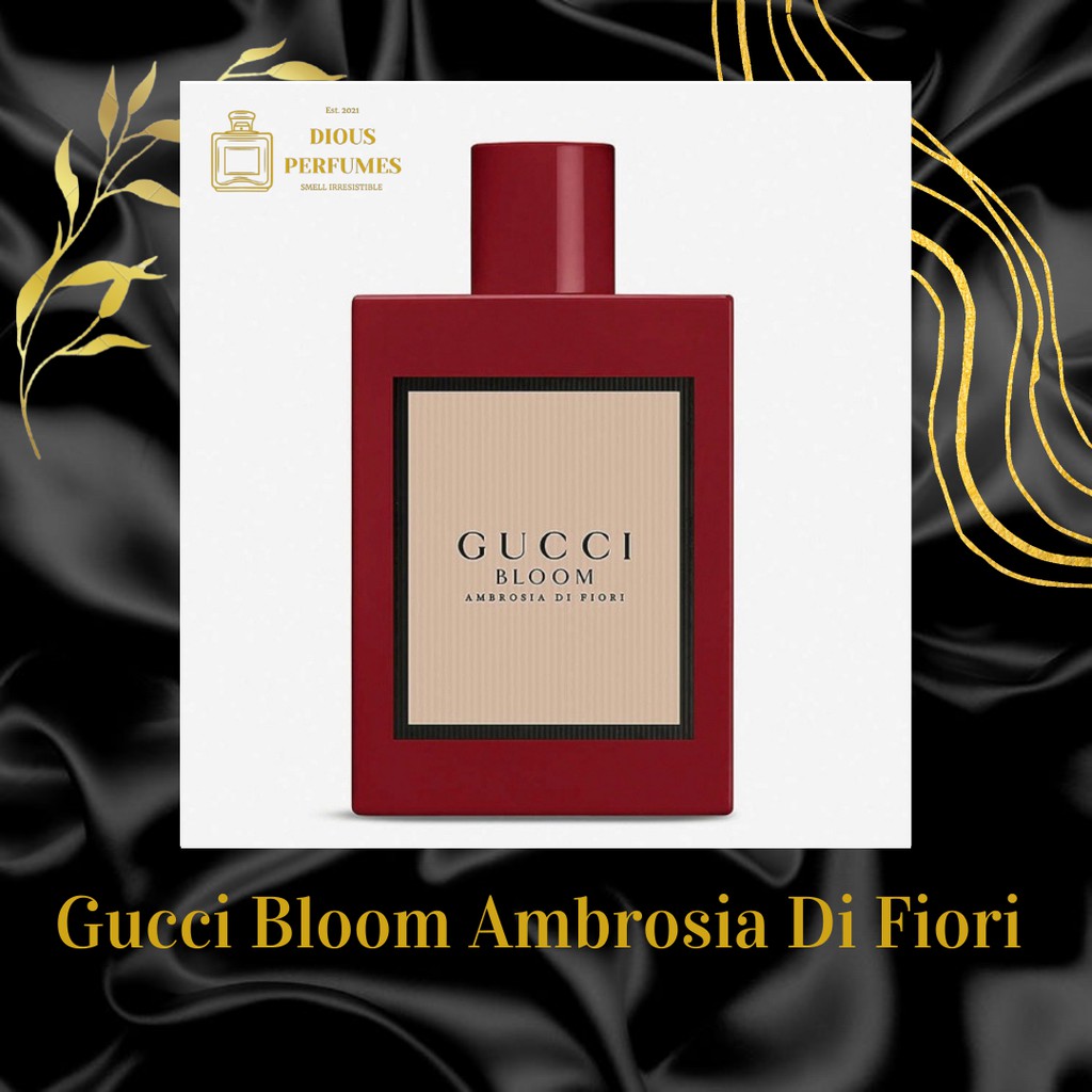 [100% Original] Gucci Bloom Ambrosia Di Fiori 100ml Eau de Parfum EDP