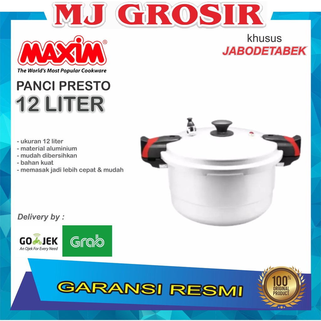 PANCI PRESTO MAXIM 12 L 12 LITER SERBAGUNA