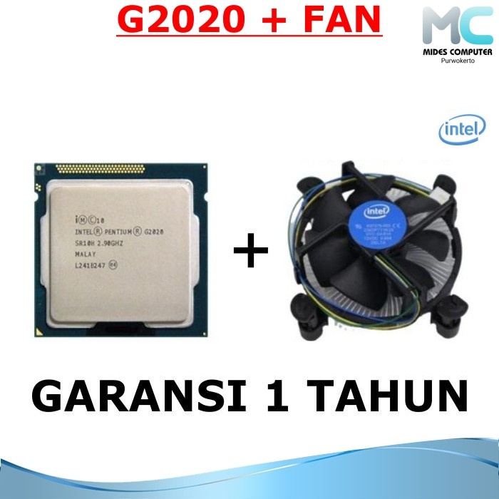 Processor Pentium G2020 3.00Ghz Socket 1155 dan fan