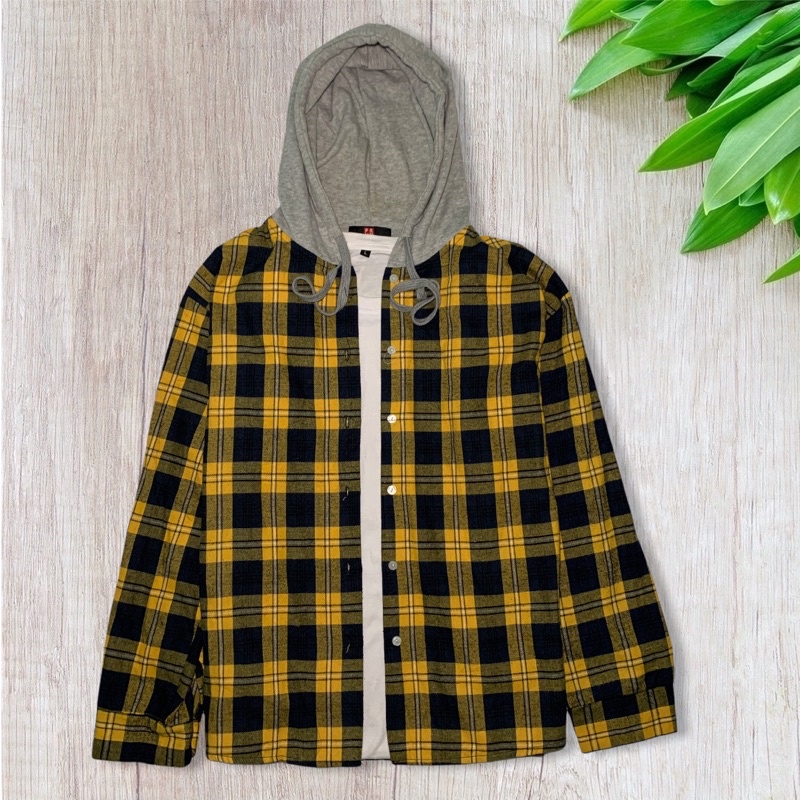 FRMD PRODUCTS Flannel Hoodie