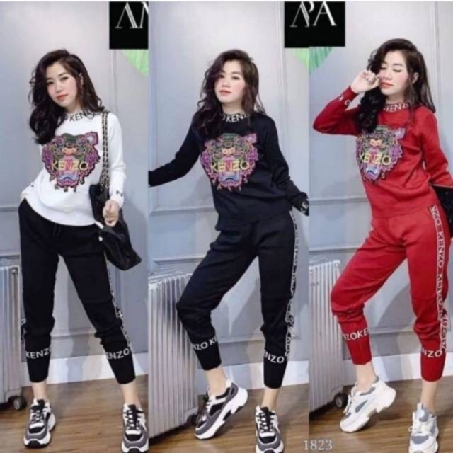 Set rajut kenzo real pict