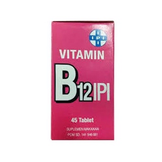 Jual Vitamin B12 Ipi 45's Tablet ( Botol ) | Shopee Indonesia