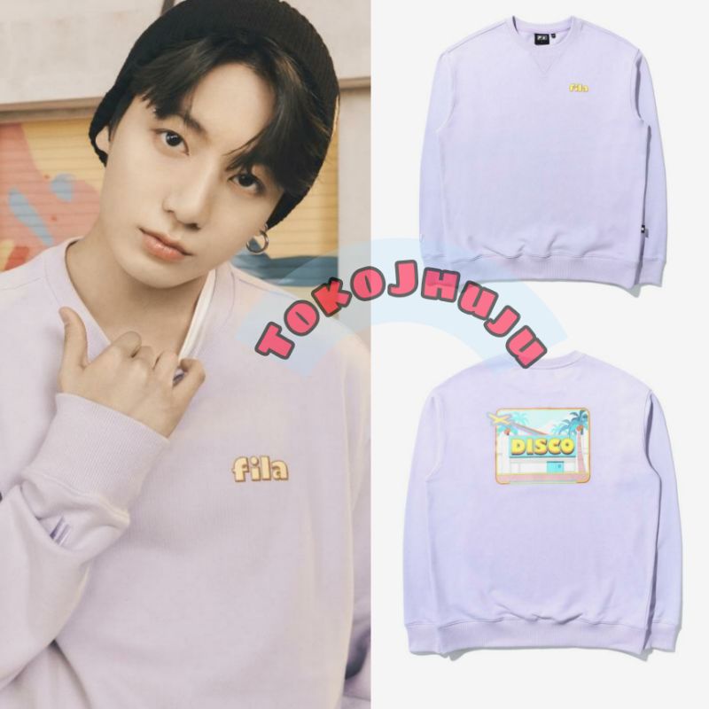 Basic Sweater BTS Jungkook Taehyung DISCO dynamite Print DTF