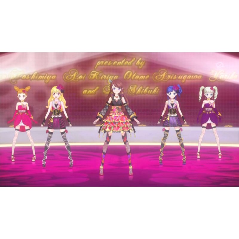 [ Habis ] Aikatsu Premium Spicy Ageha Card Set