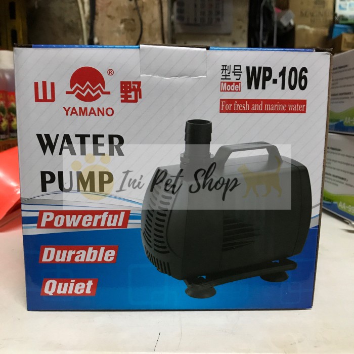 Yamano WP 106 - Pompa Air Celup Pompa Kolam Pompa Aquarium Yamano