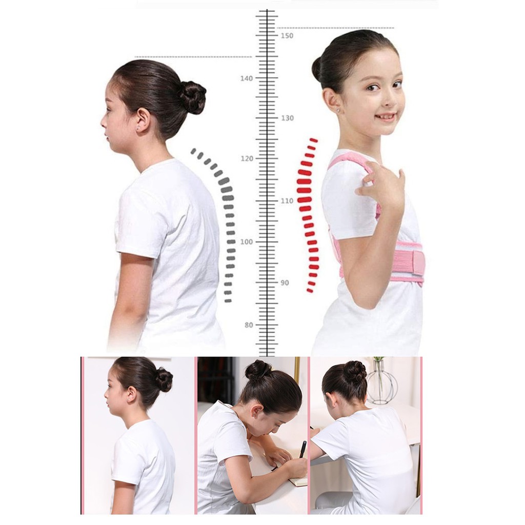 KORSET PENYANGGA PUNGGUNG ANAK DAN DEWASA ALAT THERAPY PUNGGUNG styeles back posture corrector AA